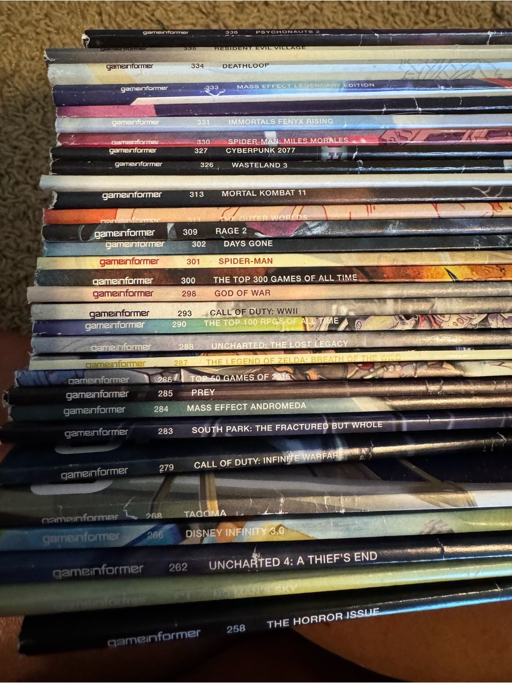 Lot of 31 Game Informer Magazines